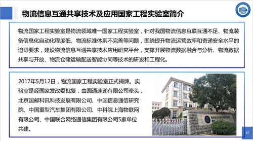 物联网技术与智能物流 物流信息国家工程实验室的研发探索